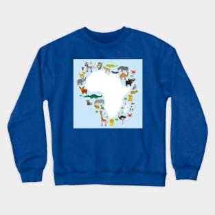 Wildlife in Africa 3 Crewneck Sweatshirt